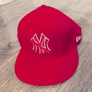 NY Yankees Baseball Fitted Cap/Hat